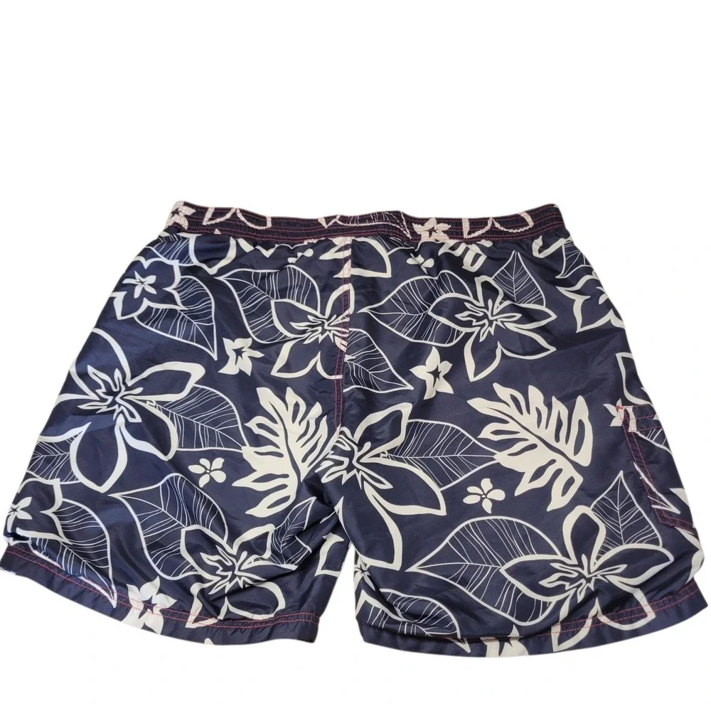 MLB St Louis Cardinals Swim Trunks Mens XL Navy Blue Tropical Board Shorts C716